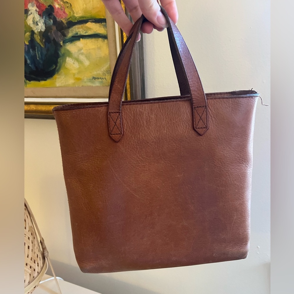 Madewell small transport tote